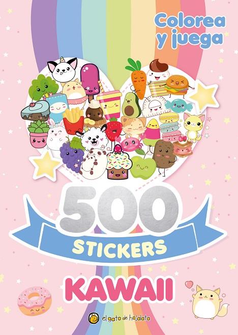 500 STICKERS KAWAII | 9789878201108
