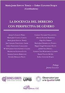 DOCENCIA DEL DERECHO CON PERSPECTIVA DE GÉNERO, LA | 9788491486015 | ZAPATER DUQUE, ESTHER