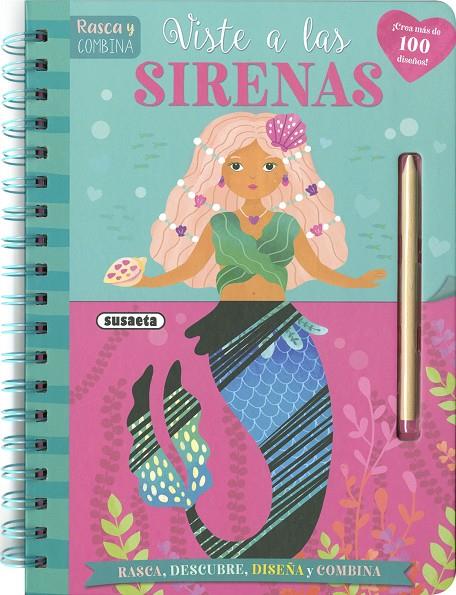 SIRENAS. RASCA Y COMBINA | 9788411968935 | SUSAETA EDICIONES