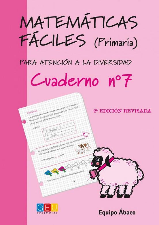 MATEMÁTICAS FÁCILES 07 | 9788484914686 | VARIOS AUTORES