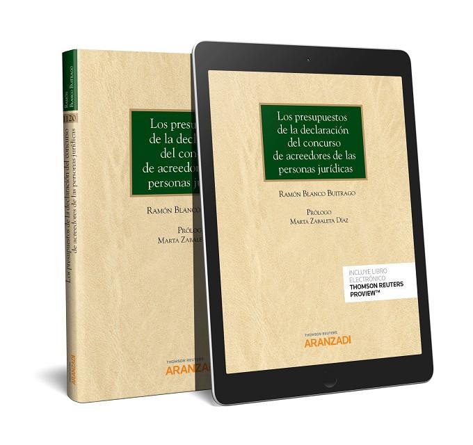 PRESUPUESTOS DE LA DECLARACION DEL CONCURSO DE ACREEDORES DE LAS PERSONAS JURIDICAS | 9788413095684 | BLANCO BUITRAGO, RAMON