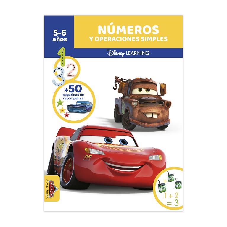DISNEY - NÚMEROS Y OPERACIONES SIMPLES - CARS - 5-6 AÑOS | 9791387844561 | IMAGILAND
