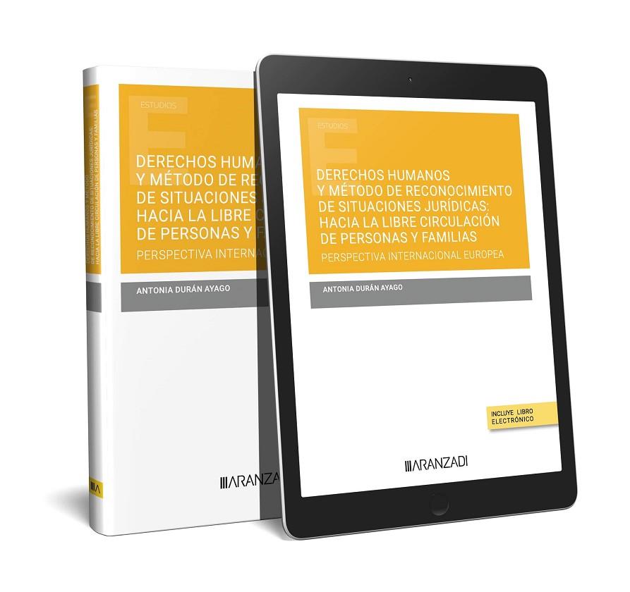 DERECHOS HUMANOS Y MÉTODO DE RECONOCIMIENTO DE SITUACIONES JURIDICAS | 9788411621083 | DURAN AYAGO, ANTONIA