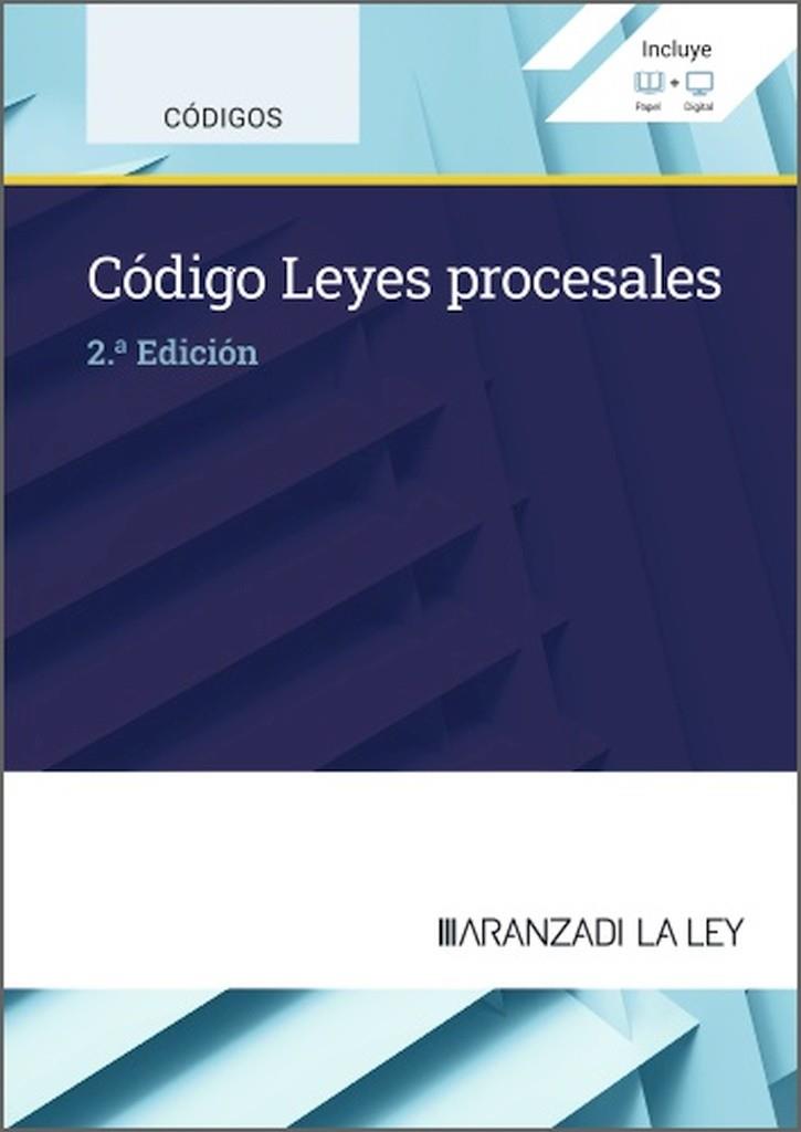 CODIGO LEYES PROCESALES | 9788410850606 | ARANZADI LA LEY