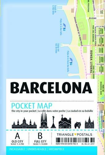 BARCELONA : POCKET MAP | 9788484787464 | VIVAS ORTIZ, PERE