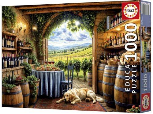 PUZLE 1000 PECES GOSSOS EN BODEGA DE VINOS | 8412668202924