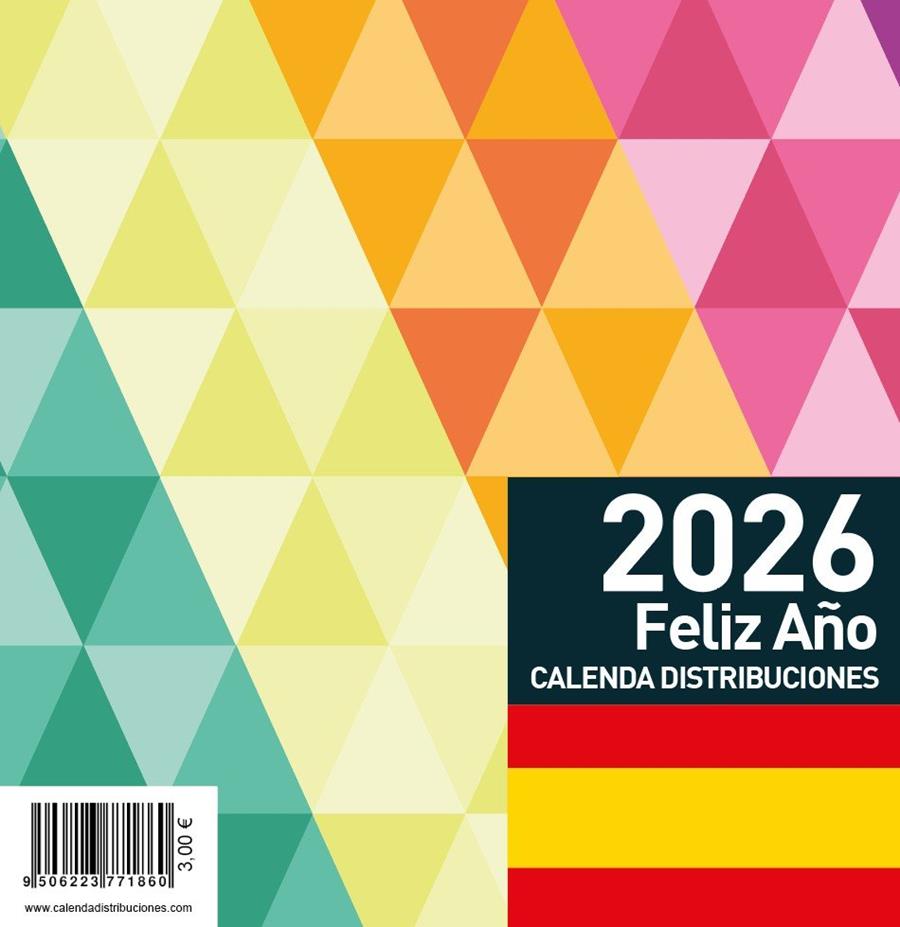 CALENDARIO PIRAMIDE 2026 NACIONAL DE MESA CON ESPIRAL | 9506223771860