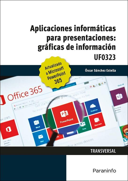 APLICACIONES INFORMÁTICAS PARA PRESENTACIONES GRÁFICAS DE INFORMACIÓN. MICROSOFT POWER POINT 365 | 9788428363082 | SANCHEZ ESTELLA, OSCAR