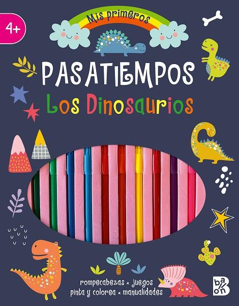 PASATIEMPOS CON ROTULADORES. LOS DINOSAURIOS | 9789403231464 | BALLON