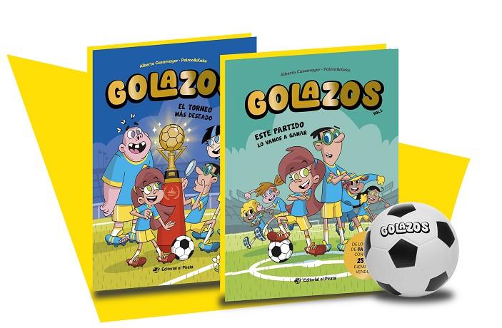 ESTUCHE GOLAZOS : 2 LIBROS + PELOTA | 9788419898944 | CASAMAYOR, ALBERTO