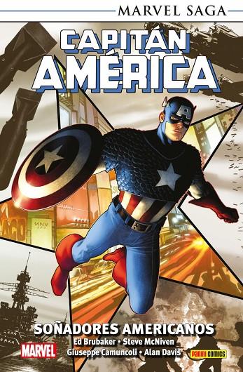 MARVEL SAGA. CAPITAN AMERICA 14 : SOÑADORES AMERICANOS | 9791370137502 | BRUBAKER, ED / MCNIVEN, STEVEN / DAVIS, ALAN