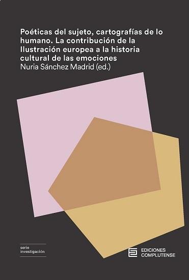 POÉTICAS DEL SUJETO, CARTOGRAFÍAS DE LO HUMANO | 9788466935647 | SANCHEZ MADRID, NURIA