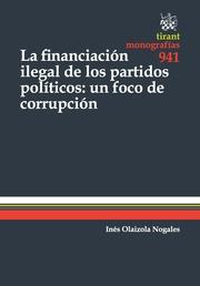 FINANCIACIÓN ILEGAL DE LOS PARTIDOS POLÍTICOS, LA : UN FOCO DE CORRUPCIÓN | 9788490536360 | OLAIZOLA NOGALES, INÉS
