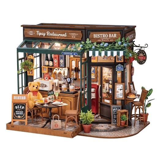 DIY MINIATURE HOUSE. TIPSY RESTAURANT | 6946785122213