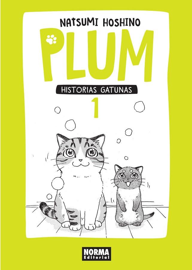 PLUM HISTORIAS GATUNAS 01 | 9788467918212 | HOSHINO, NATSUMI