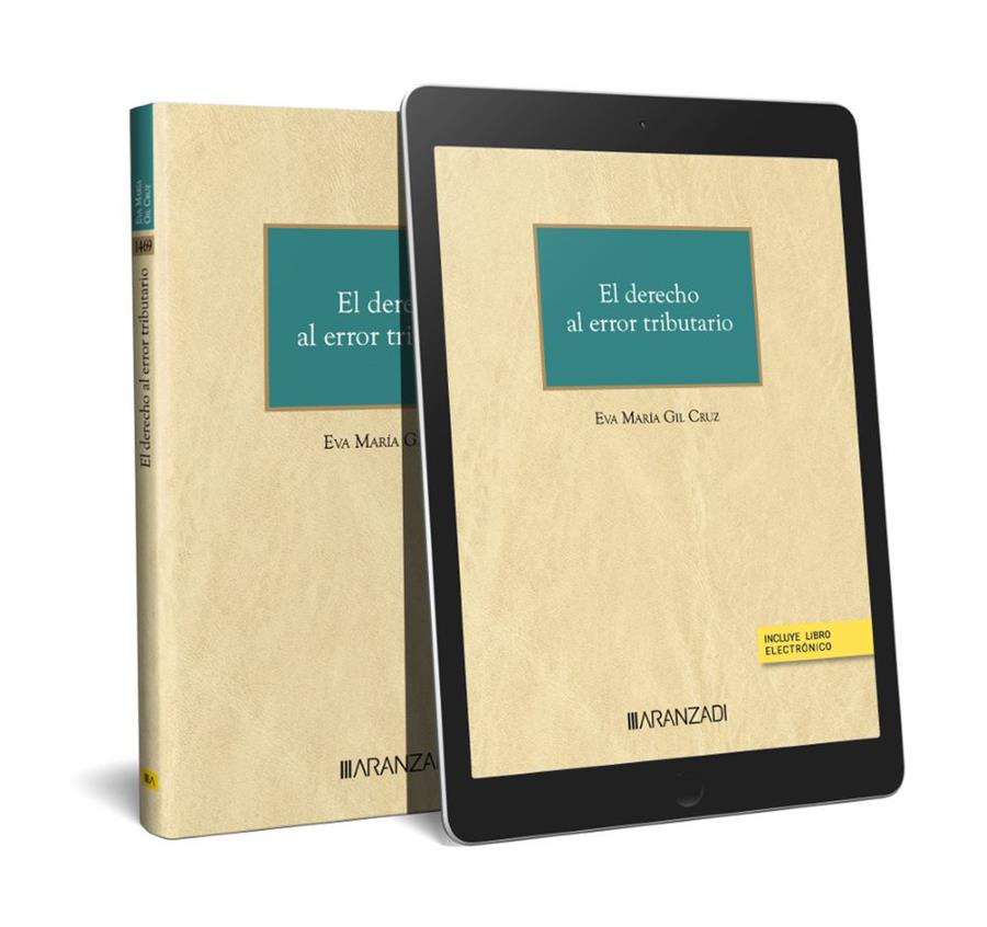 DERECHO AL ERROR TRIBUTARIO, EL (PAPEL E-BOOK) | 9788411632683 | GIL CRUZ, EVA