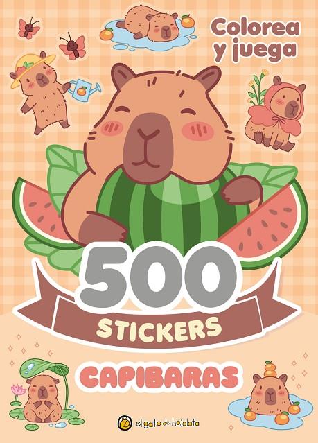 CAPIBARAS - 500 STICKERS | 9786313074006