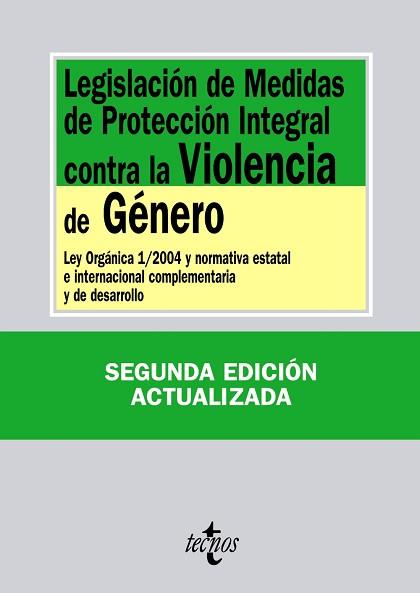 LEGISLACIÓN DE MEDIDAS DE PROTECCIÓN INTEGRAL CONTRA LA VIOLENCIA DE GÉNERO (2A EDICIÓN) | 9788430952205