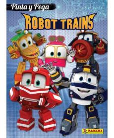 ROBOT TRAINS 1. PINTA Y PEGA | 9788427871069