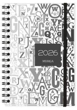 AGENDA SETMANA VISTA  CAT. 9X14.5 SCRIPT | 8423647347130