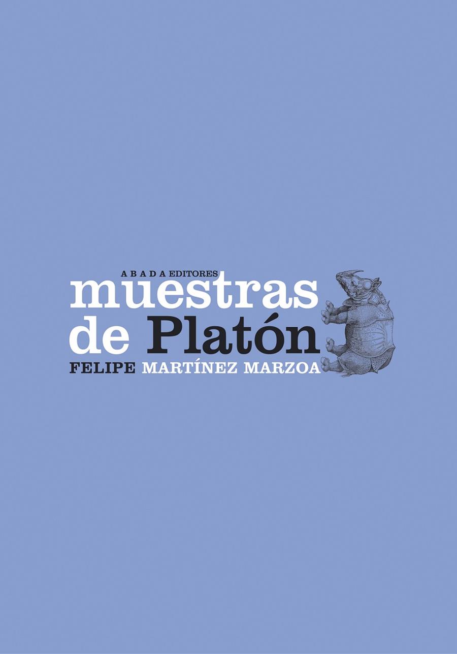 MUESTRAS DE PLATÓN | 9788496775091 | MARTÍNEZ MARZOA, FELIPE