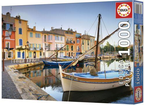 PUZLE 1000 PECES PUERTO DE MARTIGUE PROVENZ | 8412668199286
