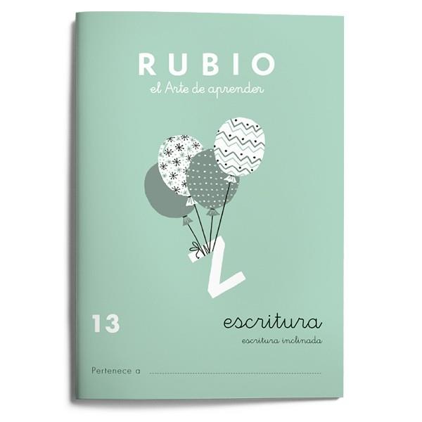 ESCRITURA RUBIO 13 | 9788485109364 | RUBIO SILVESTRE, RAMÓN