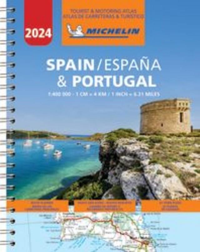 ATLAS DE CARRETERAS ESPAÑA & PORTUGAL A4 [2024] | 9782067261525 | MICHELIN