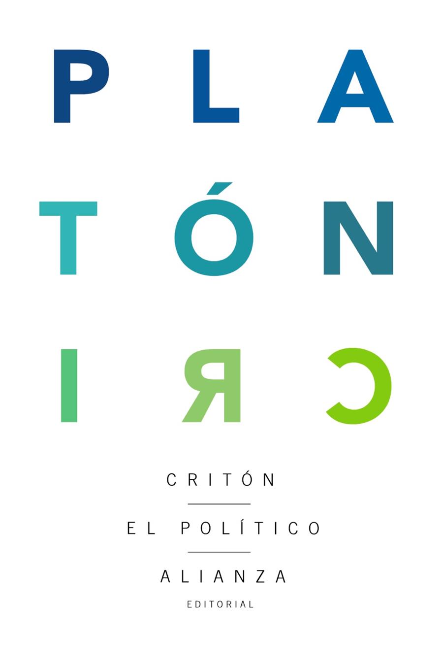 CRITÓN / EL POLÍTICO | 9788413620756 | PLATÓN