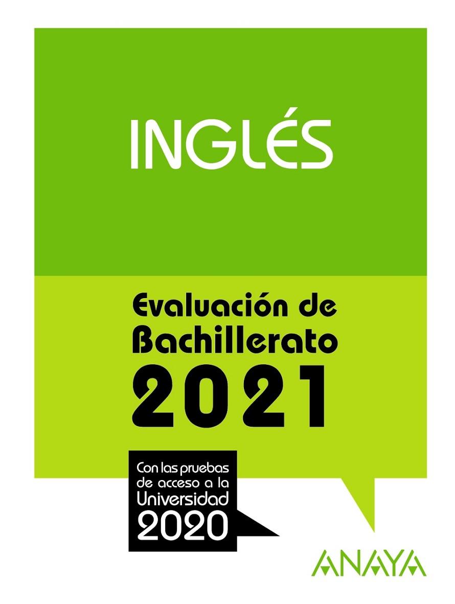 INGLES EVALUACIÓN DE BACHILLERATO 2021 | 9788469885277 | HOLMES, NICOLA