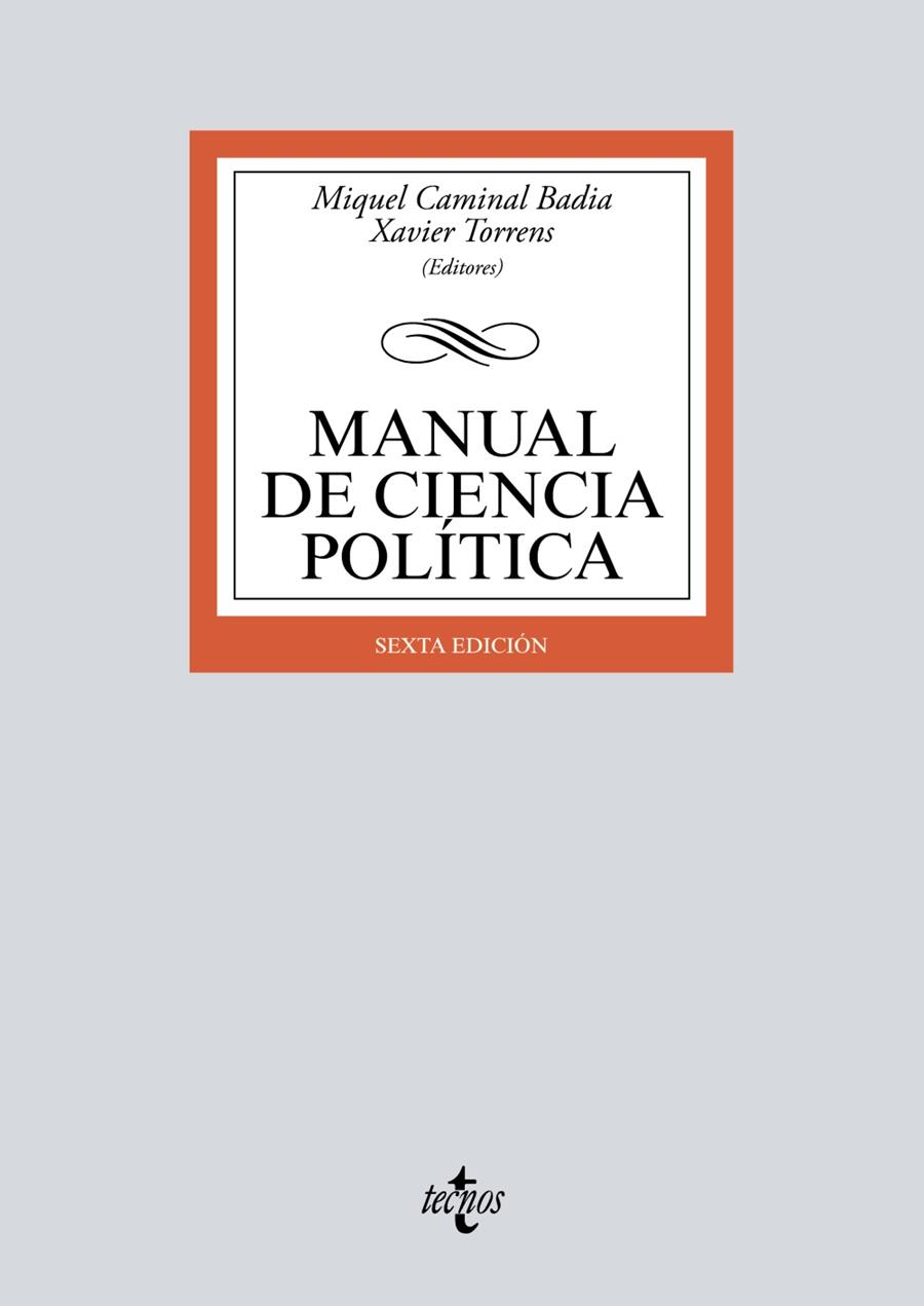 MANUAL DE CIENCIA POLÍTICA | 9788430982271 | CAMINAL BADÍA, MIQUEL / TORRENS, XAVIER / R. AGUILERA DE PRAT, CESÁREO / AHEDO GURRUTXAGA, IGOR