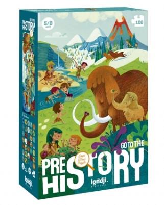 GO TO THE PREHISTORY PUZZLE (100 PECES) | 8436530163717
