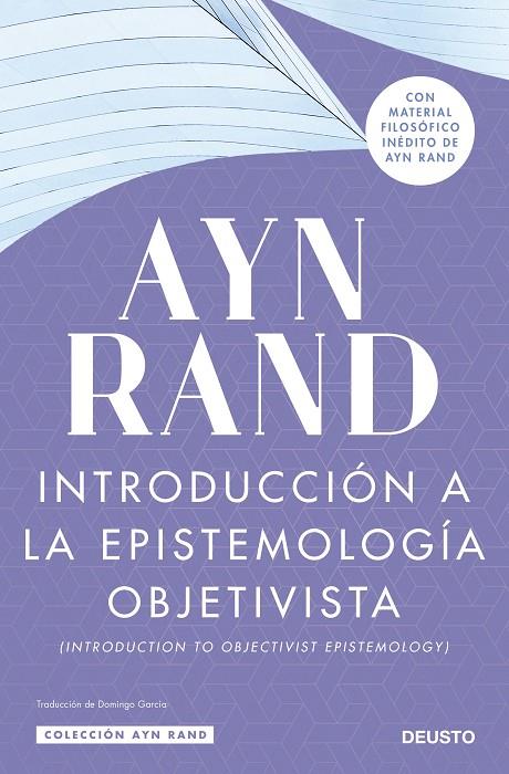 INTRODUCCIÓN A LA EPISTEMOLOGÍA OBJETIVISTA | 9788423433520 | RAND, AYN