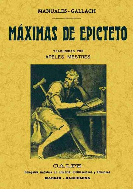 MAXIMAS DE EPICTETO | 9788490013502 | EPICTETO