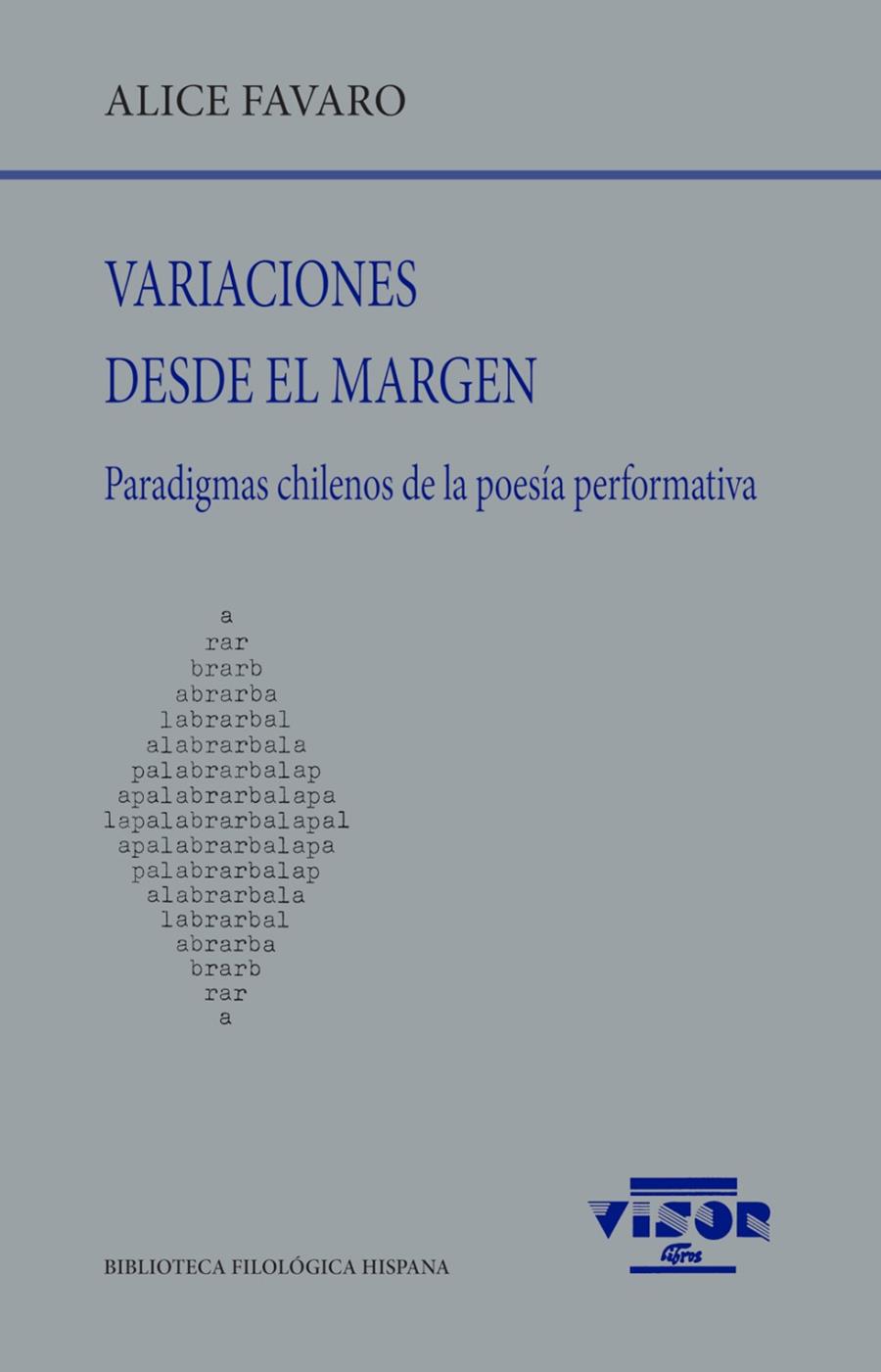 VARIACIONES DESDE EL MARGEN | 9788498952797 | FAVARO, ALICE