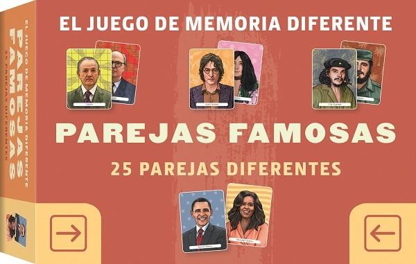 JUEGO DE MEMORIA DIFERENTE PAREJAS FAMOSAS | 9789463594875