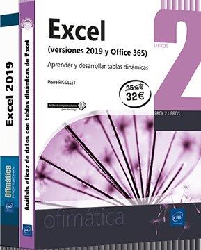 EXCEL (VERSIONES 2019 Y OFFICE 365) - PACK DE 2 LIBROS | 9782409032684 | RIGOLLET, PIERRE