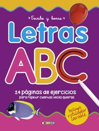 ESCRIBE Y BORRA LETRAS ABC | 9788490370131 | TODOLIBRO, EQUIPO