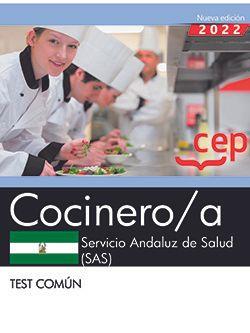 COCINERO/A. SERVICIO ANDALUZ DE SALUD (SAS). TEST COMUN | 9788419432278 | EDITORIAL CEP