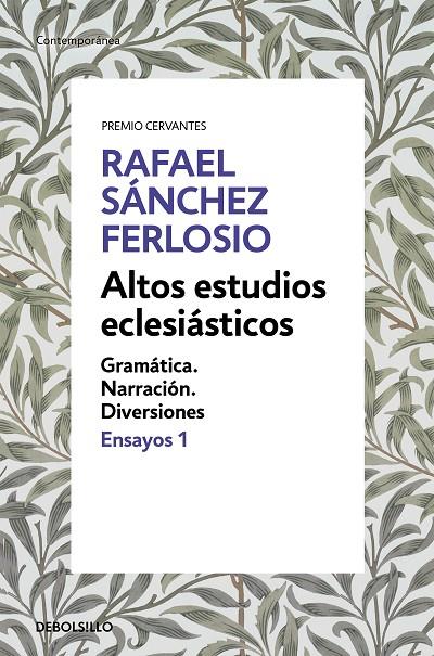 ALTOS ESTUDIOS ECLESIÁSTICOS (ENSAYOS 1) | 9788466342384 | SÁNCHEZ FERLOSIO, RAFAEL