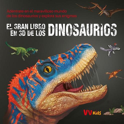 GRAN LIBRO EN 3D DE LOS DINOSAURIOS, EL | 9788468290614 | HUIDON CHILDREN'S BOOK