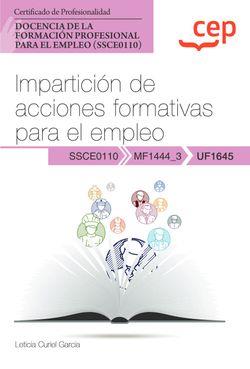 IMPARTICIÓN DE ACCIONES FORMATIVAS PARA EL EMPLEO | 9788419396488 | CURIEL GARCIA, LETICIA