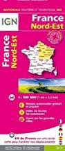 FRANCE NORD-EST : MAPA IGN [2020] | 9782758549079