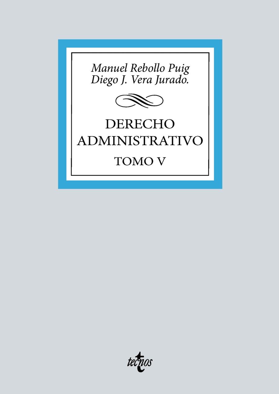 DERECHO ADMINISTRATIVO | 9788430986415 | REBOLLO PUIG, MANUEL / VERA JURADO, DIEGO J.