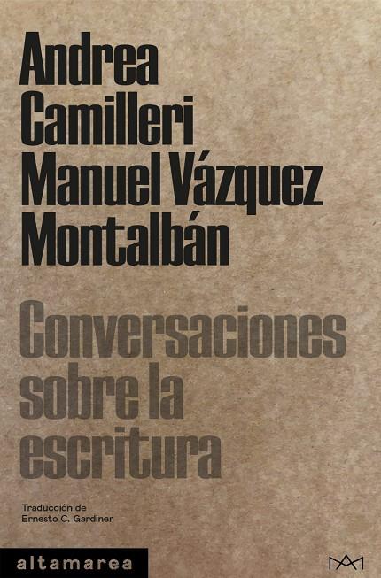 CONVERSACIONES SOBRE LA ESCRITURA | 9788418481369 | CAMILLERI, ANDREA