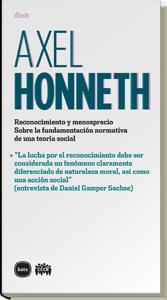 RECONOCIMIENTO Y MENOSPRECIO | 9788492946280 | HONNETH, AXEL