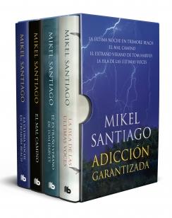 ESTUCHE MIKEL SANTIAGO : ADICCIÓN GARANTIZADA | 9788413148120 | SANTIAGO, MIKEL