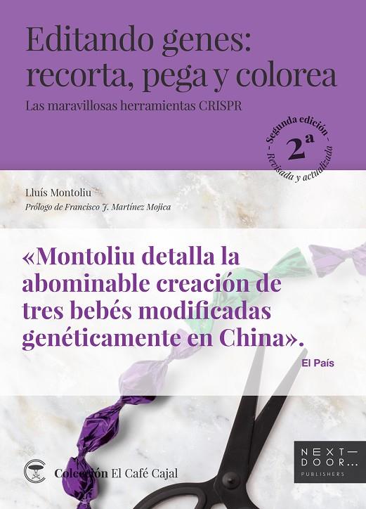 EDITANDO GENES: RECORTA, PEGA Y COLOREA | 9788412068597 | MONTOLIU, LLUIS