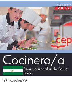 COCINERO/A SERVICIO ANDALUZ SALUD SAS TEST ESPECIFICO | 9788419432308 | EDITORIAL CEP