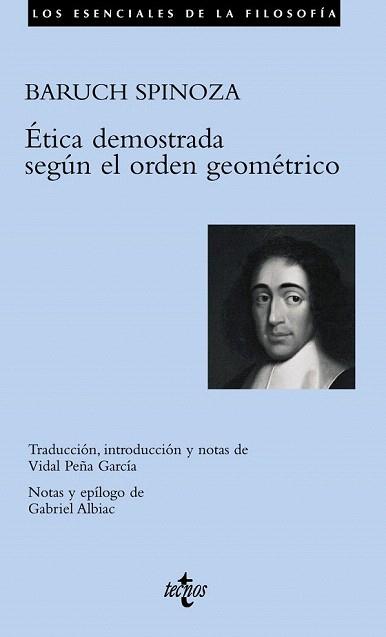 ÉTICA DEMOSTRADA SEGÚN EL ORDEN GEOMÉTRICO | 9788430945429 | SPINOZA, BARUCH